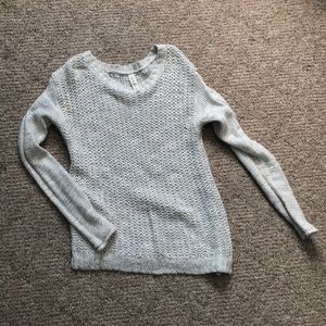 Cute grey winter sweater